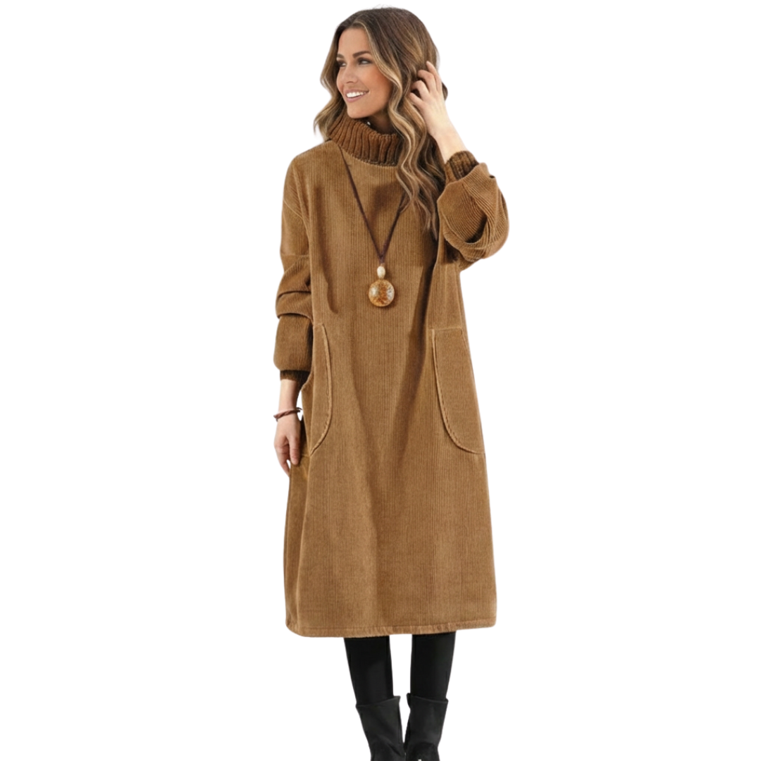 Campbell™ | Turtleneck Sweater Dress